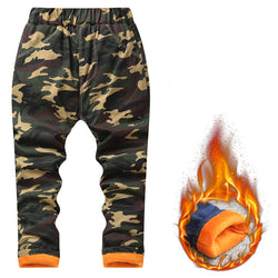 Thicken Camouflage Cotton Warm Trouser Jeans