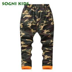 Thicken Camouflage Cotton Warm Trouser Jeans
