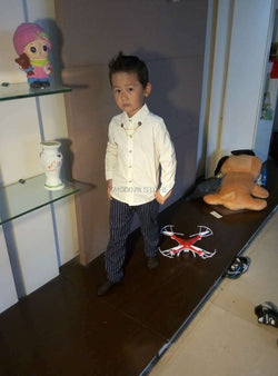 Teenage Boys Turn Down Collar Shirt