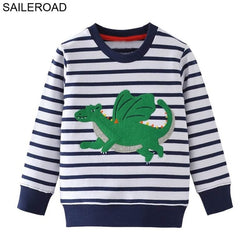 Cartoon  Long Sleeve Sweatshirts for Kids 2-7Years