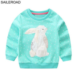 Cartoon  Long Sleeve Sweatshirts for Kids 2-7Years