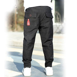 Multi-pocket Corduroy Sports Cargo Pants