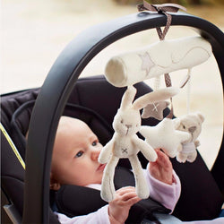 Newborn Baby Music Hanging Bed Bedroom Decor Safety Seat Plush Toy