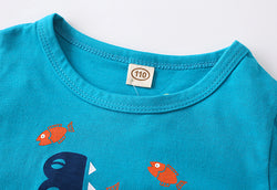 Boys Cotton Tops Tees T-shirts 2-8 Year