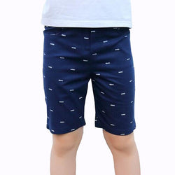 Boys Casual Cotton Knee Length Shorts