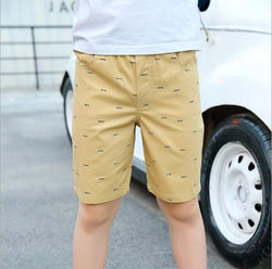 Boys Casual Cotton Knee Length Shorts