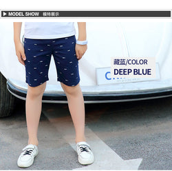 Boys Casual Cotton Knee Length Shorts