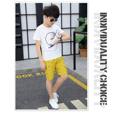 Boys Casual Cotton Knee Length Shorts