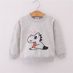 Cartoon Long Sleeves Sweater Kids Sportswear Pullover