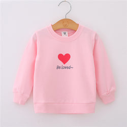Cartoon Long Sleeves Sweater Kids Sportswear Pullover