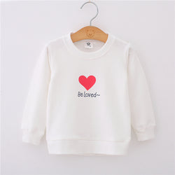 Cartoon Long Sleeves Sweater Kids Sportswear Pullover