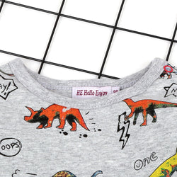 Cartoon Long Sleeve Solid Hoodies Sweatshirt