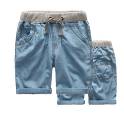 Boys Casual Jeans Cowboy Cotton Short Pants