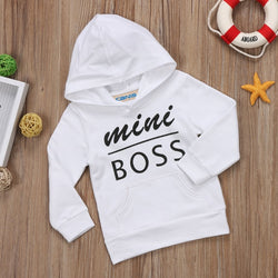 Kids Fashion Hooded Sweatshirt Outdoor 0-5T