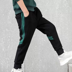 Casual Kids Cotton Boys Long Trousers Sport Pants