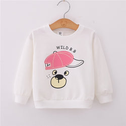 Cartoon Long Sleeves Sweater Kids Sportswear Pullover