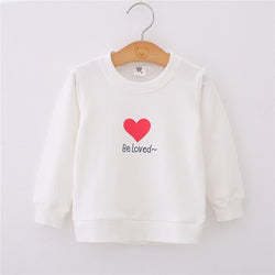 Cartoon Long Sleeves Sweater Kids Sportswear Pullover