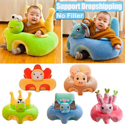 Baby Sofa Support Seat Cover Plush Chair Learning To Sofa Chair
