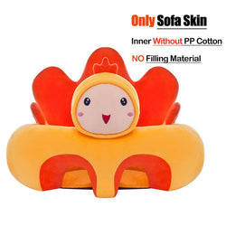 Baby Sofa Support Seat Cover Plush Chair Learning To Sofa Chair