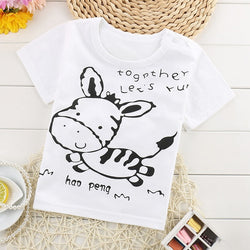 Children's Short-sleeve for Boy/Girls 2-9 years Tops Tee T-shirt