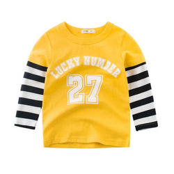 Long Sleeve Tops Cotton Sweatshirt T-Shirts