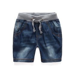 Boys Casual Jeans Cowboy Cotton Short Pants