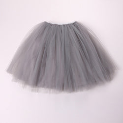 Fluffy Soft Tulle Tutu Long Girls Skirts