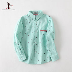 Summer Casual Fashion print Boy's Shirts