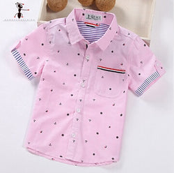 Summer Casual Fashion print Boy's Shirts