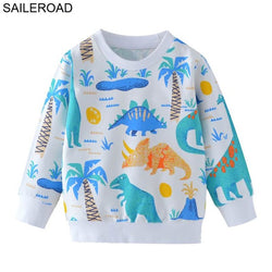 Cartoon  Long Sleeve Sweatshirts for Kids 2-7Years