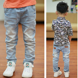 Kids Big Boys Stretch Joker Denim Jeans
