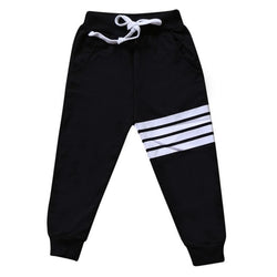 Casual Kids Cotton Long Trousers Sport Pants