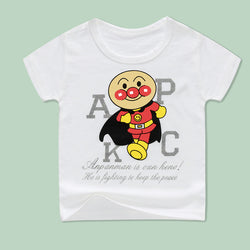 Print Cartoon Kids Short Sleeve Cotton T shirts