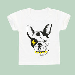 Print Cartoon Kids Short Sleeve Cotton T shirts