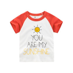 Summer Kids Boys Tee Tops T Shirt