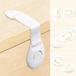 10Pcs/lot Baby Safety Protector Child Cabinet locking Plastic Lock Protection