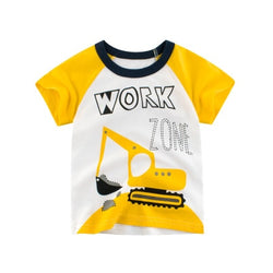 Summer Kids Boys Tee Tops T Shirt