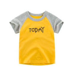 Summer Kids Boys Tee Tops T Shirt