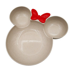 3Pcs/Set Baby Eating Food Tableware Dishes Kids Dinner Bowl Spoon Fork