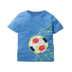 Boys Cotton Tops Tees T-shirts 2-8 Year