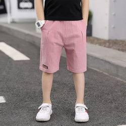 Summer Solid Pants Casual Solid Cotton Shorts