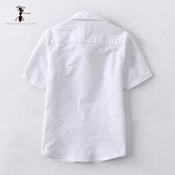 Short Sleeve Solid color Boys Shirts