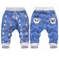 Cropped Calf-length Pants Denim Jeans